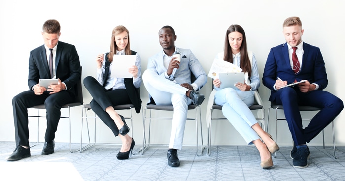 business-professionals-sitting-in-row