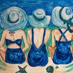Gail-Hashemi-Toroghi-three-girls-in-bathing-suits