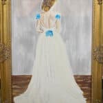Gail-Hashemi-Toroghi-woman-in-white-dress-painting