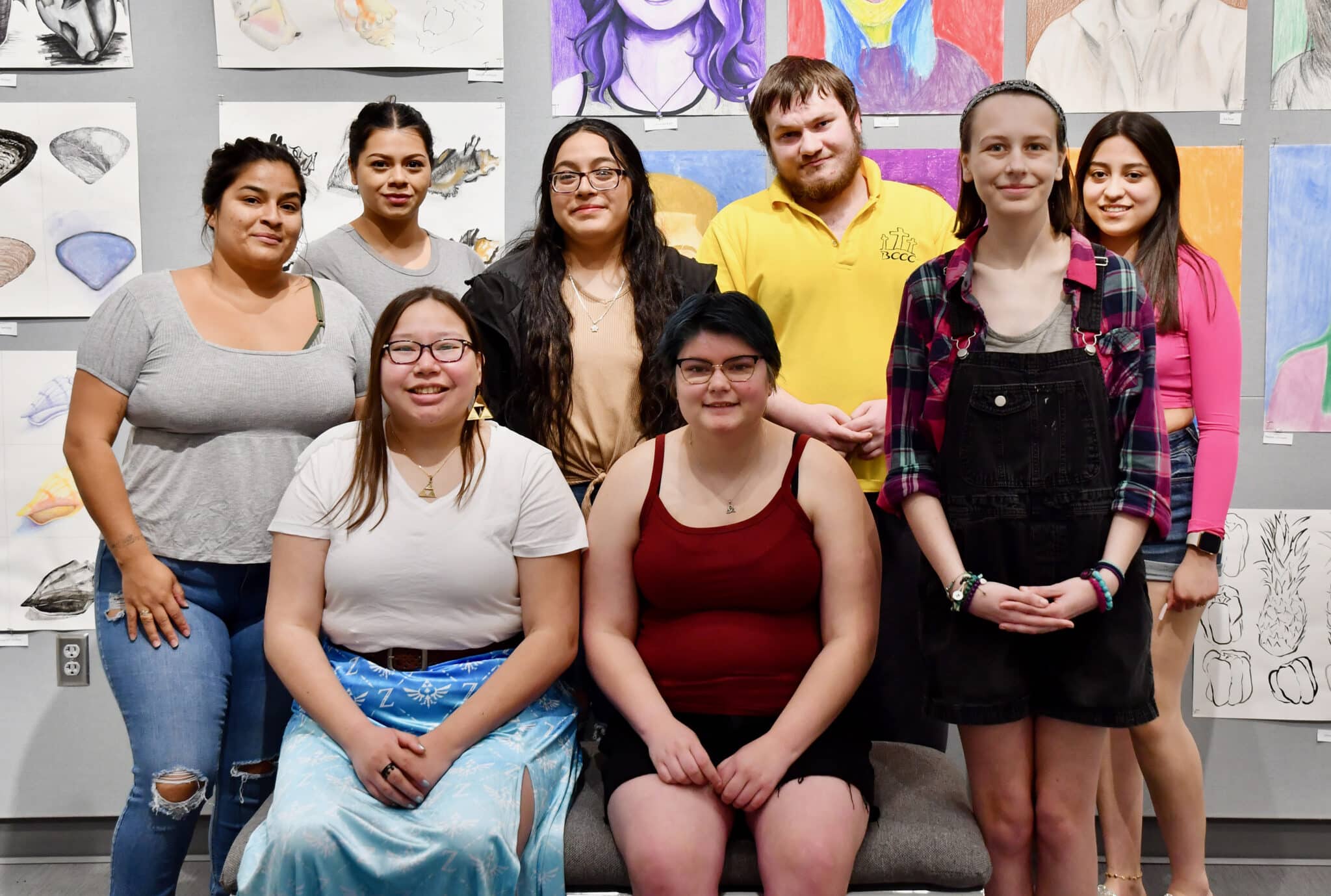 MCC Painting and Drawing student exhibit Marshalltown Community College